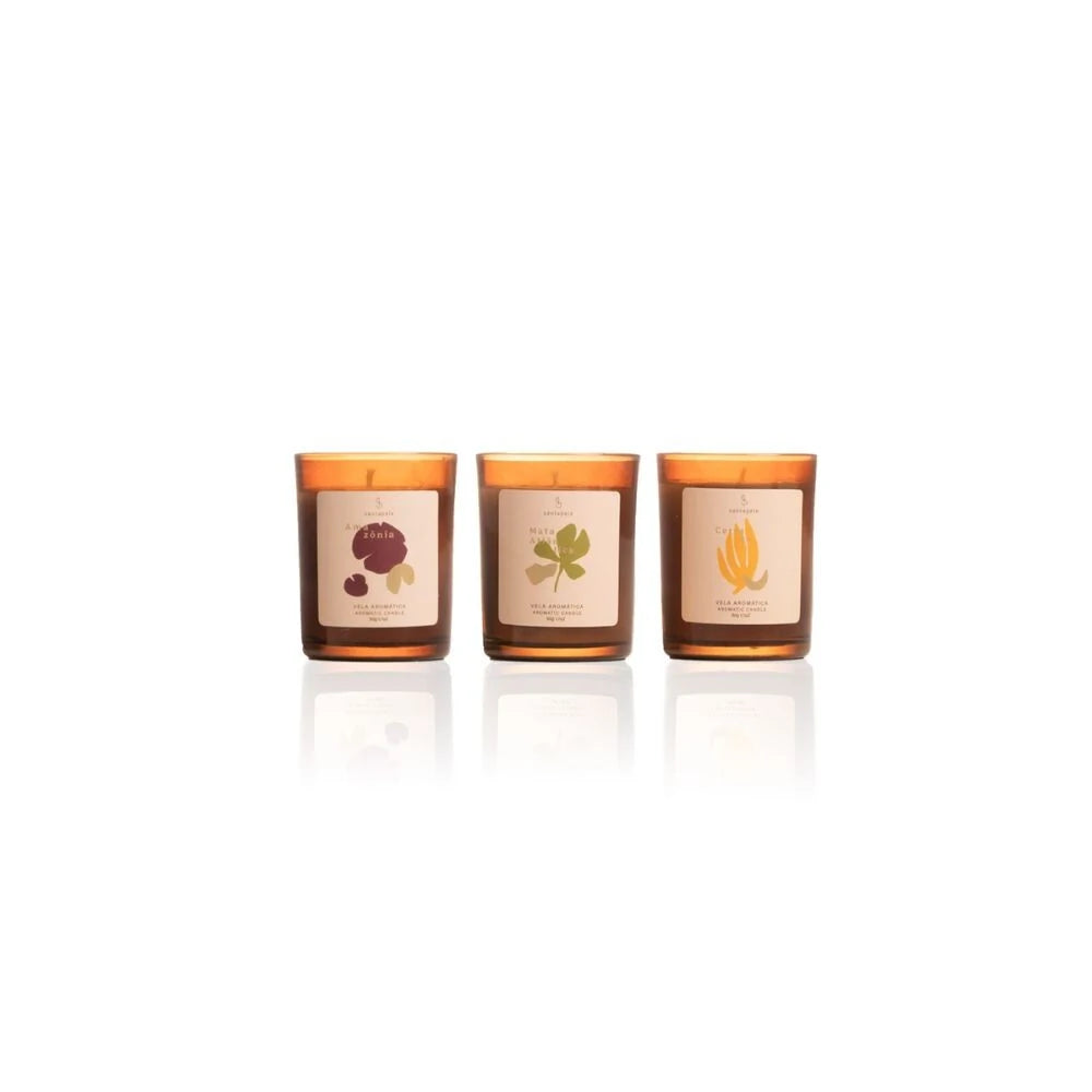 Kit Velas Aromáticas 50gr
