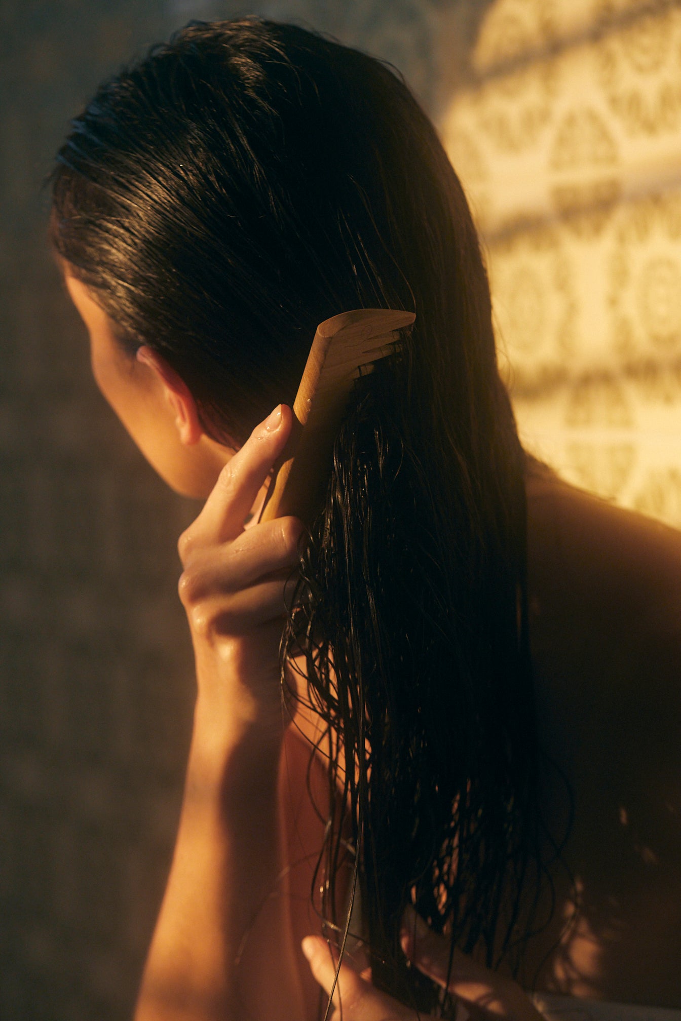 Pente de Madeira Santapele