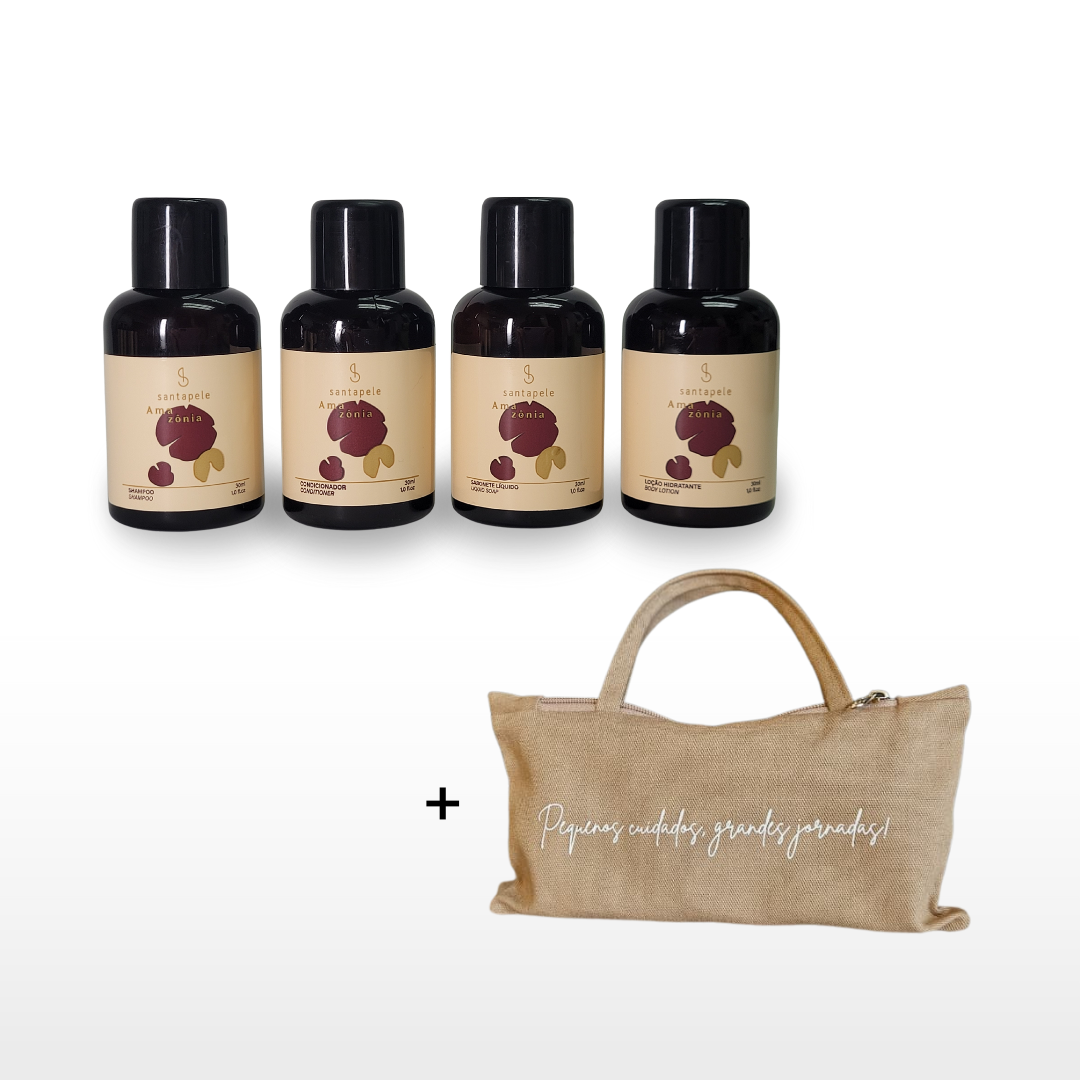 Mini Amenities Linha Amazônia Com Necessaire