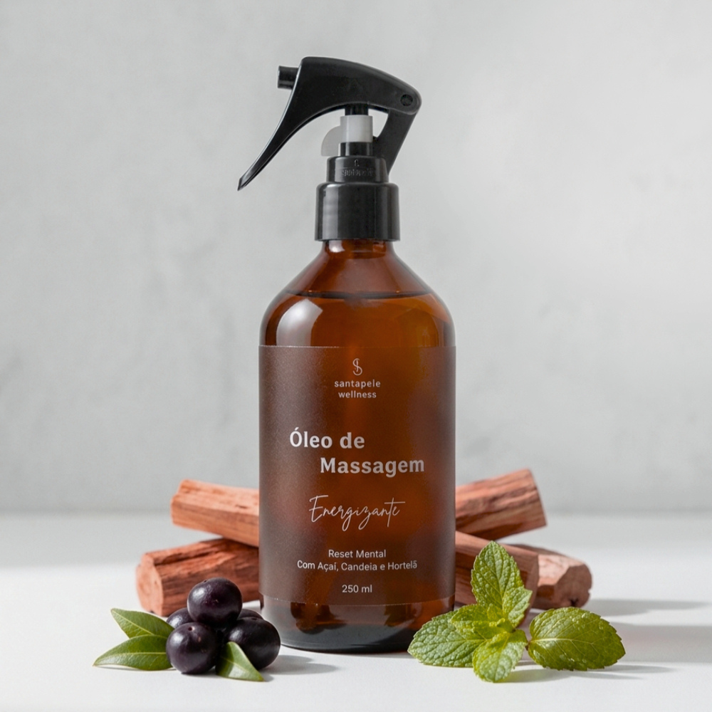 Óleo de Massagem Energizante 250ml
