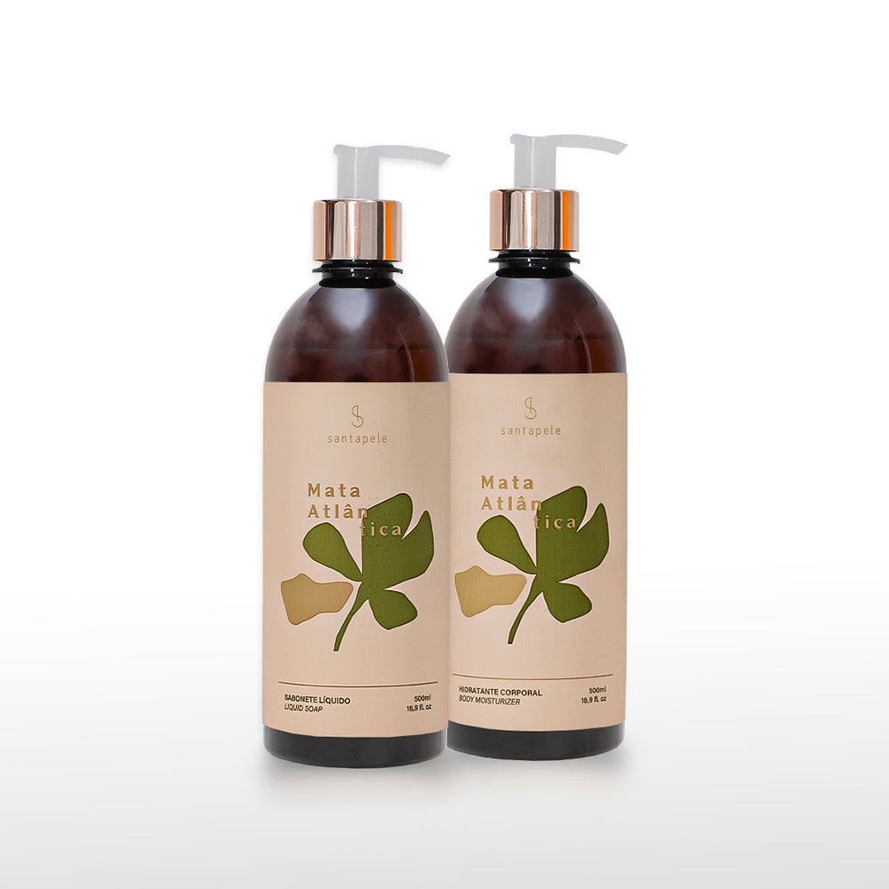 Mata Atlântica Kit Linha Corporal 500ML