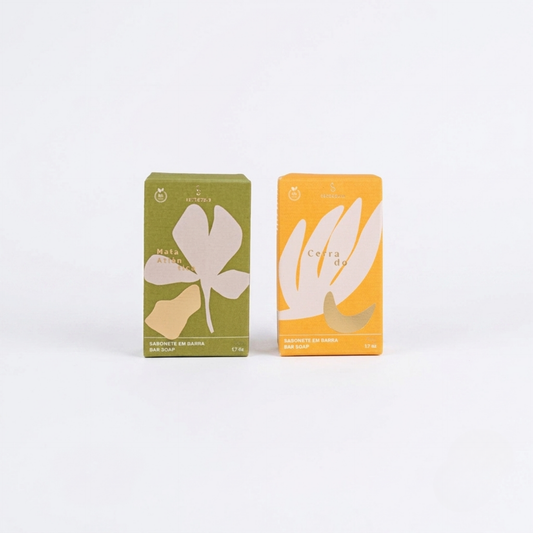 Sabonete em barra 50g - Verde e Amarelo