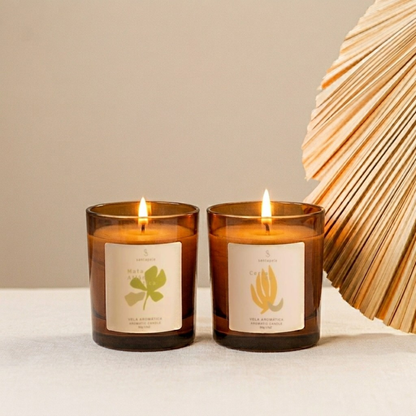 Kit Mini Vela - Verde e Amarelo 50g