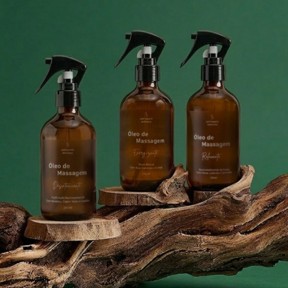 Kit Trio Óleos de Massagem 250ml