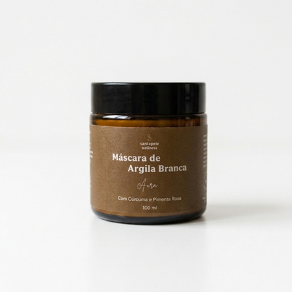 Máscara de Argila Branca Aura 100ml