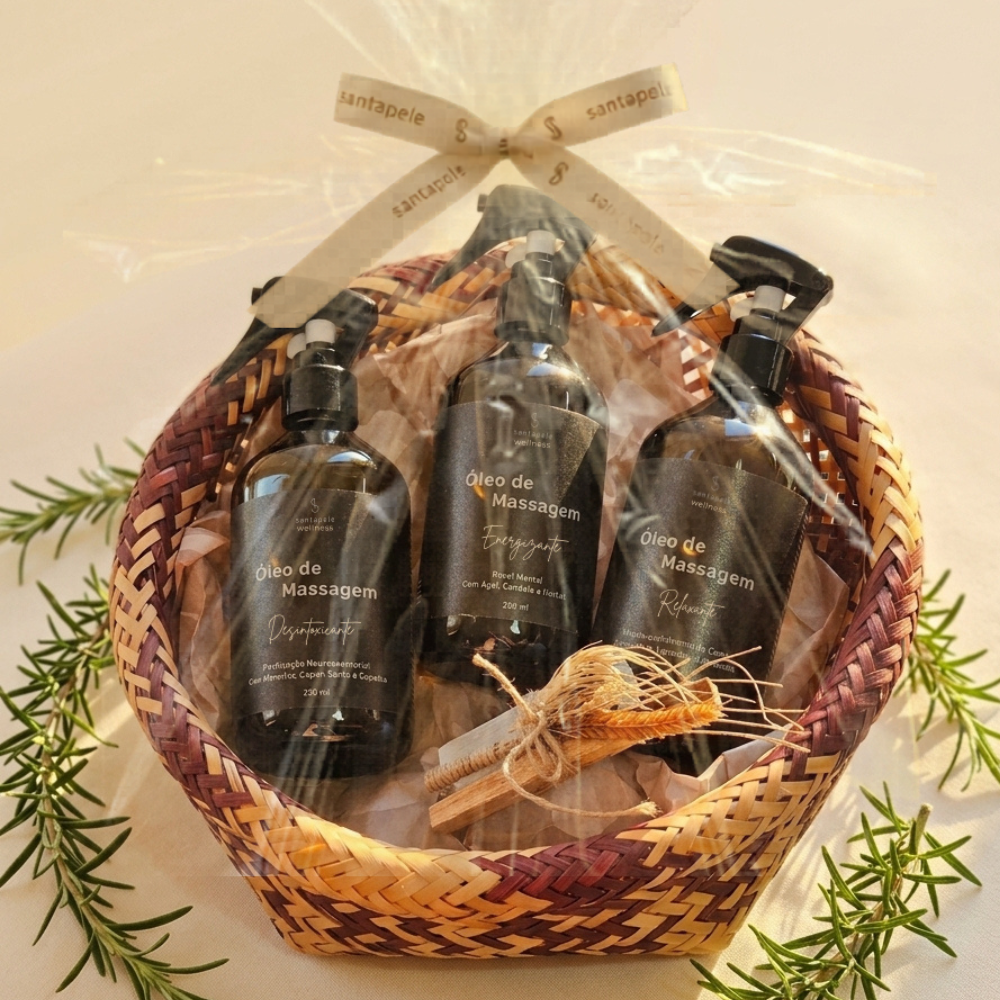 Kit Trio Óleos de Massagem 250ml
