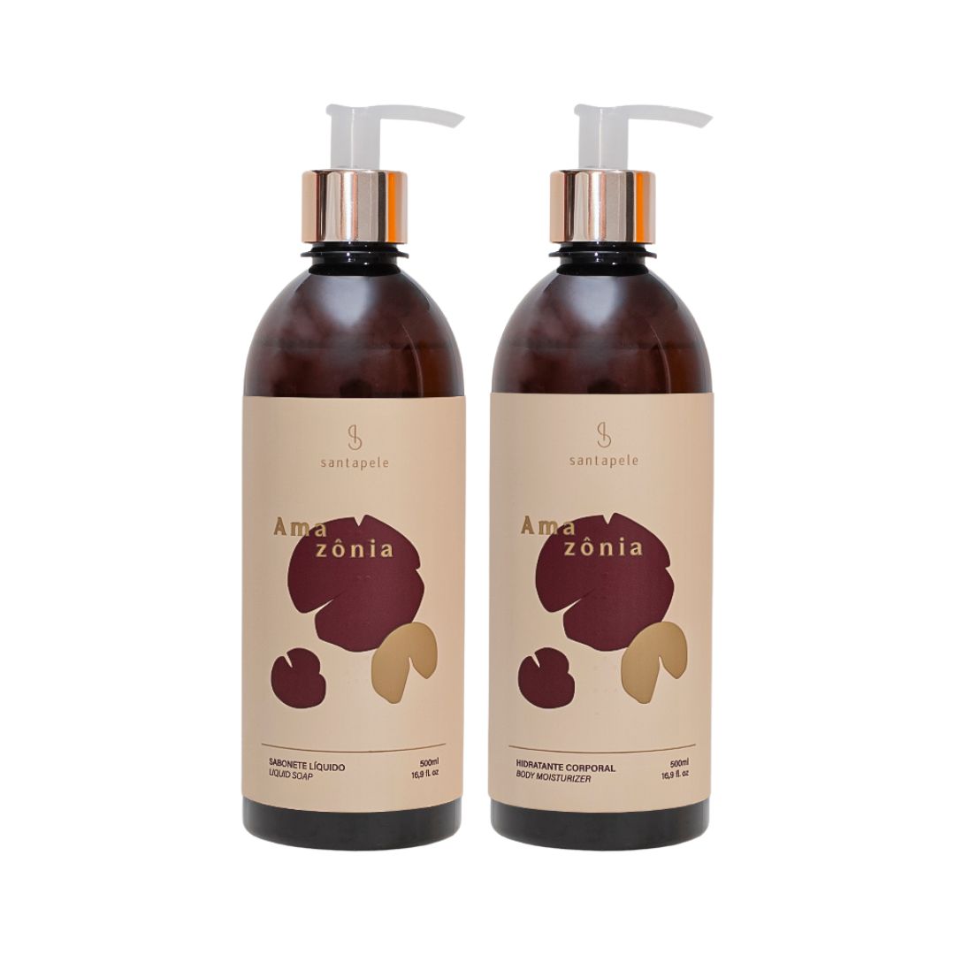 Amazônia Kit Linha Corporal 500ML